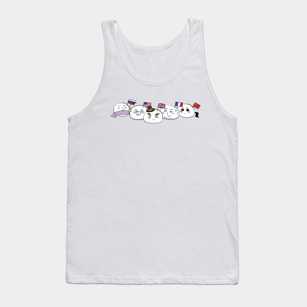 Mochi Allies Tank Top by Silentrebel